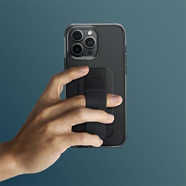 Image du produit Uniq étui Heldro Mount iPhone 14 Pro 6,1" szary/vapour smoke (Apple iPhone 14 Pro)