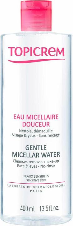 Image du produit Topicrem UH FACE Eau micellaire douce (Chiffons de nettoyage, 400 ml)