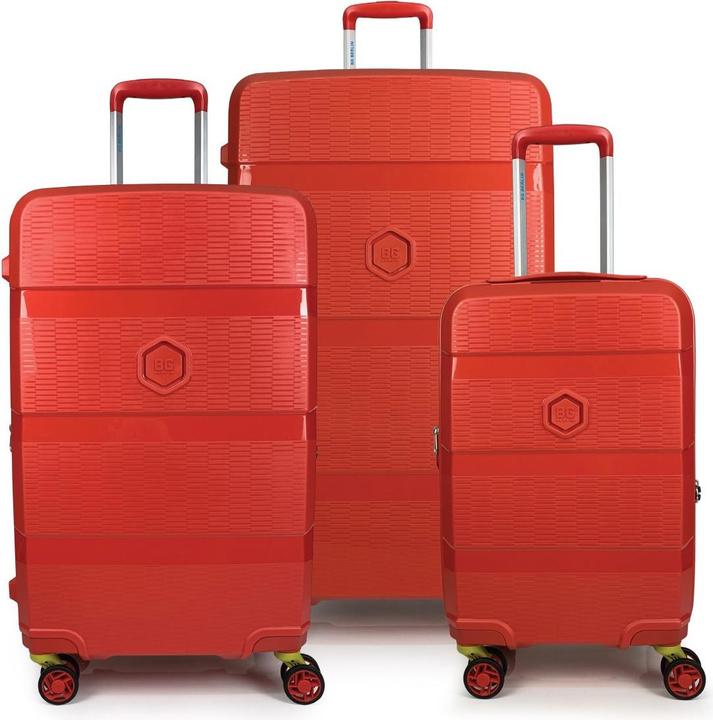 BG Berlin Zip2 Luggage - 3er Kofferset (35 l, Handgepäck (bis 50l))