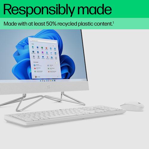 Actual product image HP 225 Wired Mouse and Keyboard Combo Cashmere White (DE, Cable)