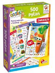 Image du produit Lisciani Jeu Carotina 500 questions - Animaux (Italien)