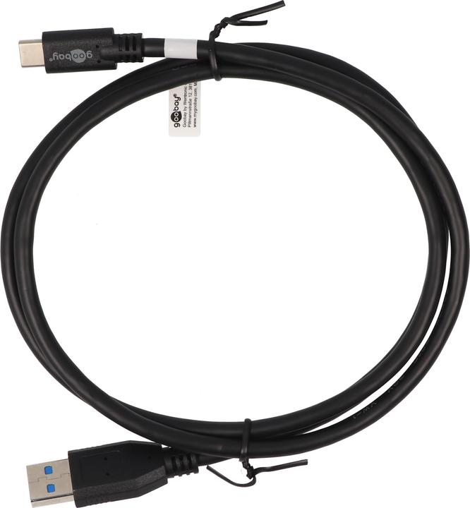 Produktbild AccuCell USB-Datenkabel und Ladekabel mit USB-C Stecker auf USB A 3.0 (USB 3.0)