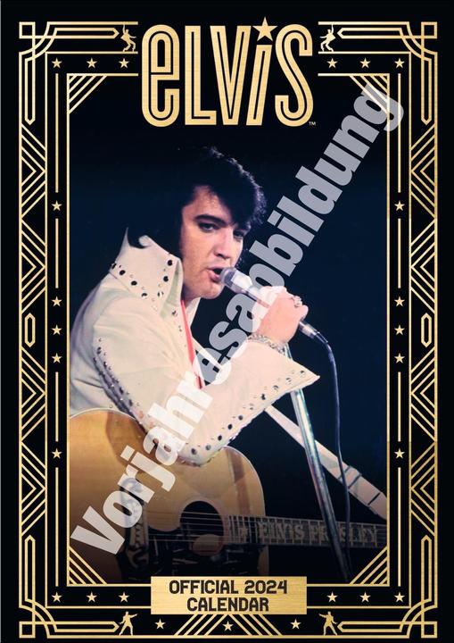 Produktbild Elvis Posterkalender 2025 (Englisch)