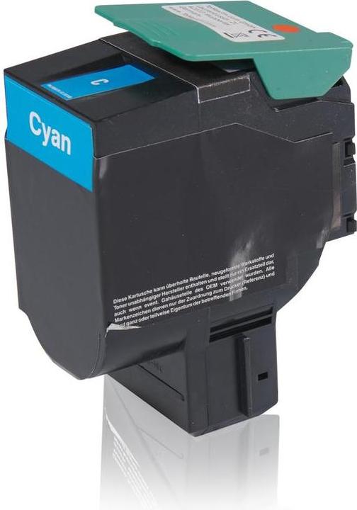 Produktbild Inkadoo Toner kompatibel zu Lexmark C544X1CG Toner, cyan Cyan (C)