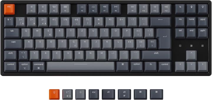 Immagine prodotto Keychron K8 Hot-Swap (CH, Cablato, Senza fili)