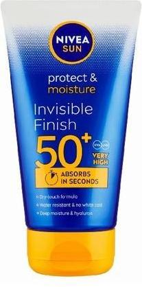 Immagine prodotto NIVEA Invisible Finish Spf 50+ Sun Milk Protect & Moisture Sun Milk 150 Ml (Latte solare, SPF 50+, 150 ml)