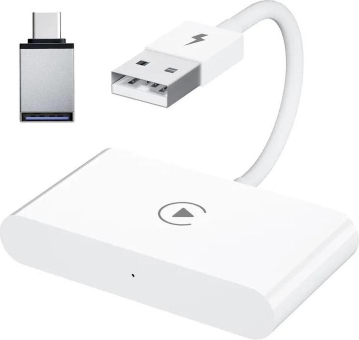 Actual product image PowerGuard Wireless Carplay Dongle (USB Type C, USB-A)