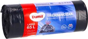 Actual product image Dumil Waste bag 65L 15 pieces with drawstring (15 x, 65 l)