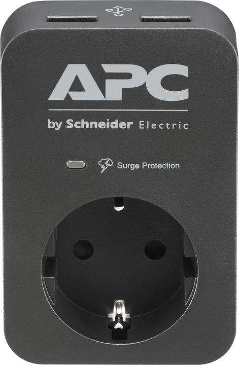 Actual product image APC PME1WU2B-GR Voltage protection 1 AC outputs 230 V Black