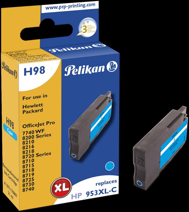 Actual product image Pelikan Ink HP 953XL Cyan (C)