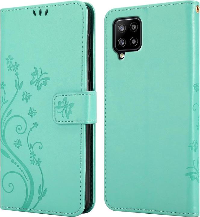 Image du produit Cadorabo Couverture du livre de fleurs (Samsung Galaxy M42 5G, Samsung Galaxy A42 5G)