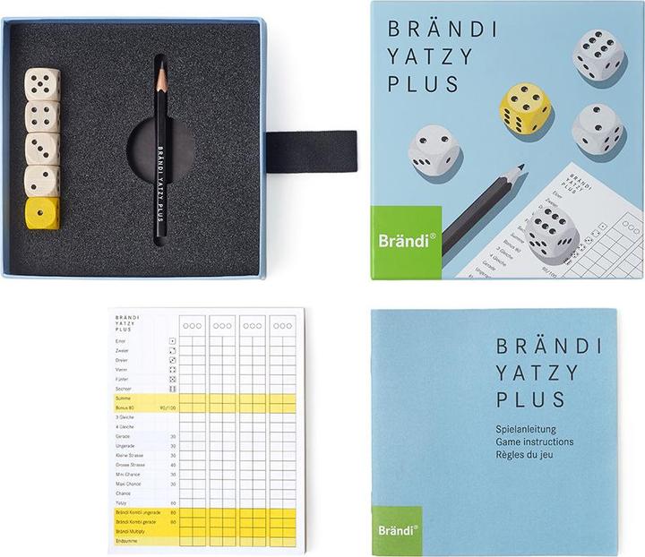 Image du produit Brändi Yatzy Plus (Allemand, Anglais, Français)