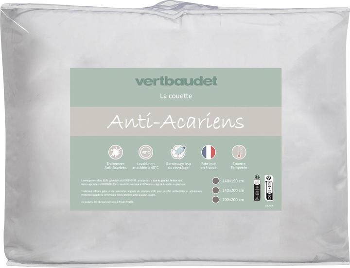Produktbild Vertbaudet Kinder Bettdecke für Allergiker, Greencare-Milbenschutz (200 x 200 cm)