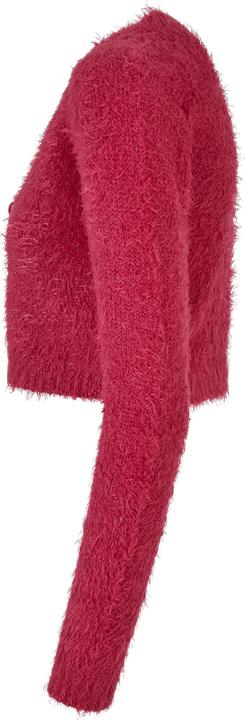 Actual product image Urban Classics Ladies Tied Cropped Feather Cardigan - 117653 (5XL)