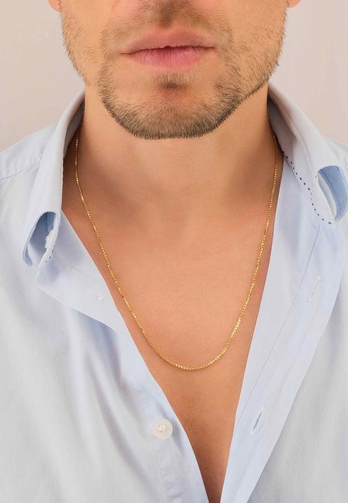 Actual product image Muau Venetian (1.1mm, Venetian yellow gold 750, 40cm, 40 cm)
