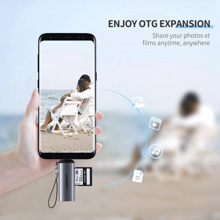 Immagine prodotto Ugreen Lettore di schede 2in1 (USB-C)