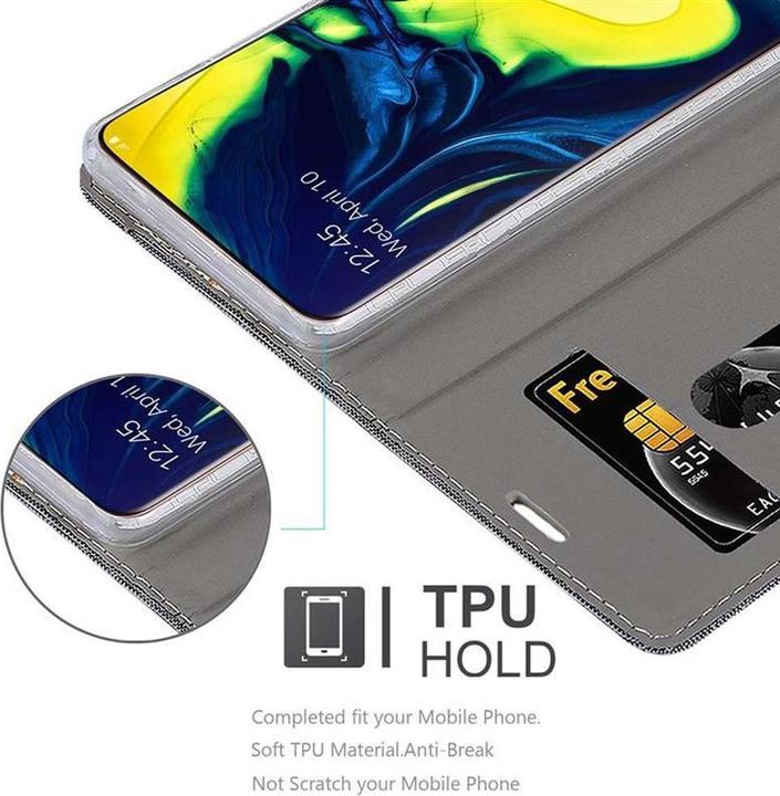Image du produit Cadorabo Couverture look jeans Book (Samsung Galaxy A80)