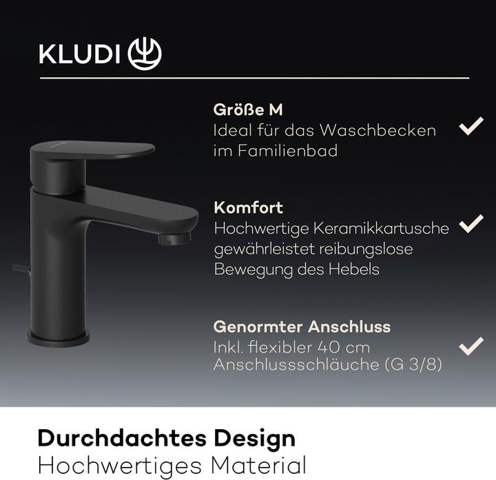 Produktbild Kludi X1 Waschtischarmatur