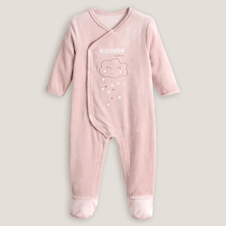 Produktbild La Redoute Collections Strampler aus Baumwollsamt (74)