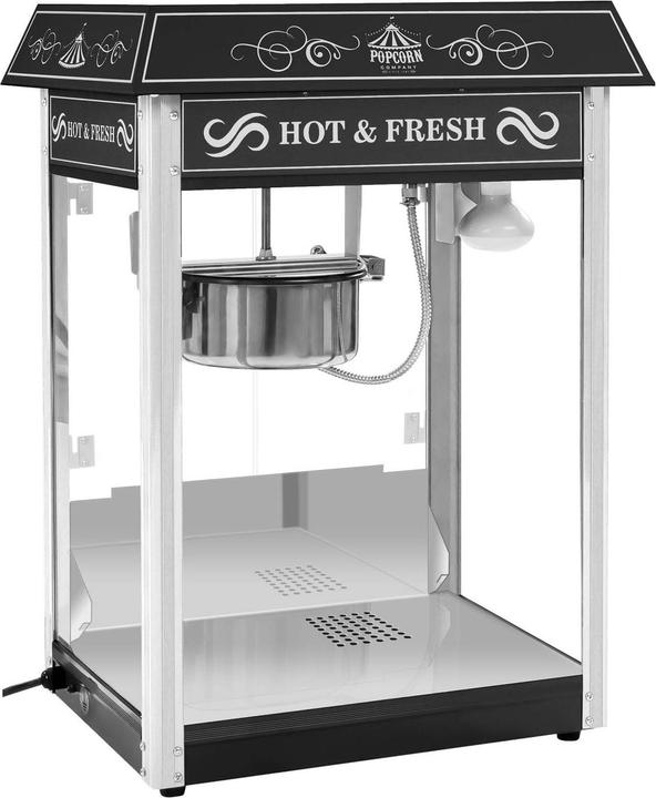 Actual product image Royal Catering Popcorn Machine - black roof