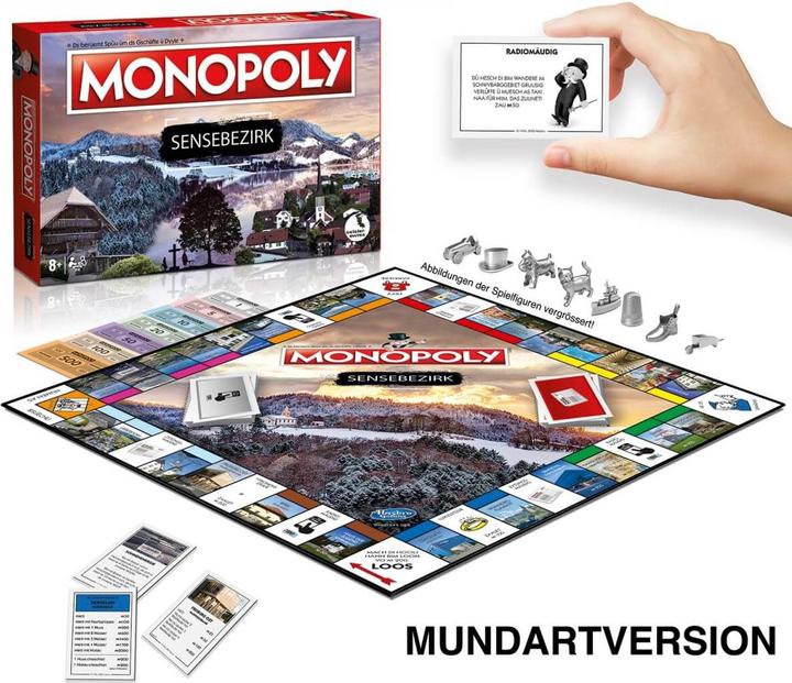 Produktbild Monopoly Sensebezirk (Mundartversion) (Deutsch)