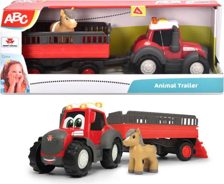 Produktbild Dickie ABC Massey Ferguson Animal Trailer