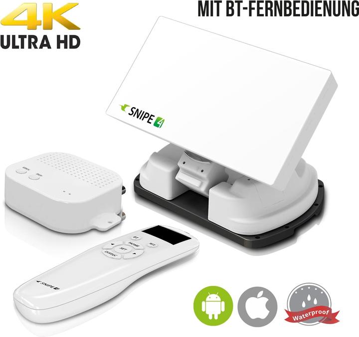 Image du produit Selfsat Bécassine 4 (Antenne plate, 33.70 dB, DAB/DAB+, UKW / MW / LW)