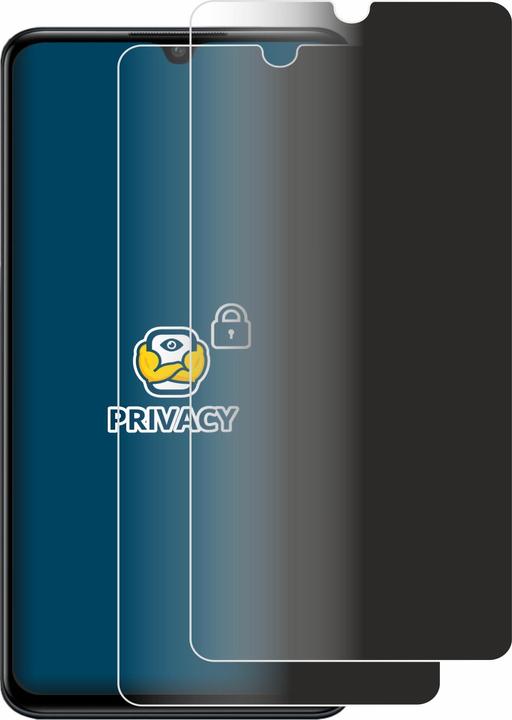Actual product image BROTECT Anti-spy privacy film Blue light protection film (2 Piece, Huawei P30 Lite New Edition)