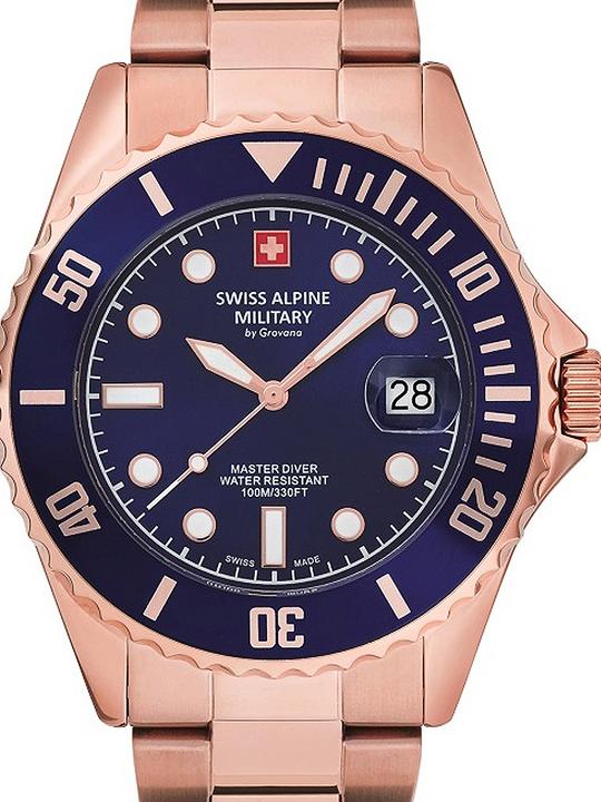 Swiss Alpine Military 7053.1165 Herren 42mm 10ATM (Analoguhr, 42 mm)