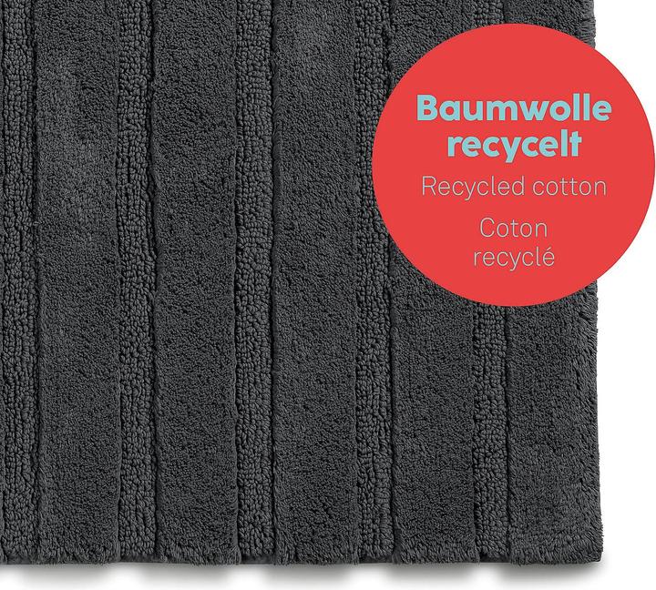 Productafbeelding Kela Badmat Megan graniet grijs (100 x 60 cm)