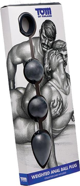 Actual product image Tom of Finland Weighted Anal Ball Beads