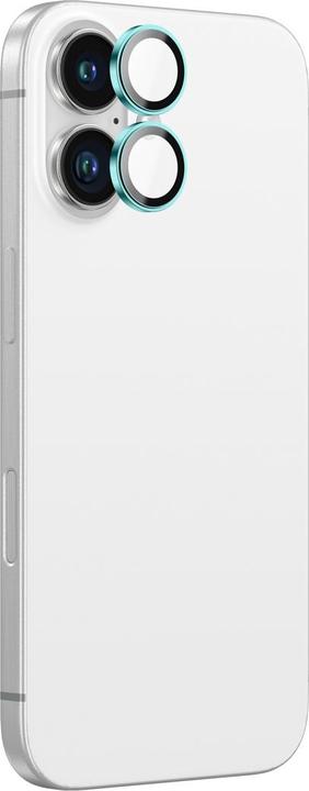 Produktbild Amazingthing AR Aluminium 2 Linsenglas mit Kameralinsenrahmen für iPhone 16 / 16 Plus - Grün (1 Stück, Apple iPhone 16)
