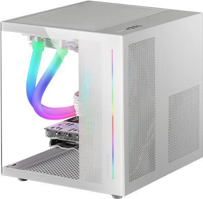 Actual product image Mars Gaming Mini Tower Gaming Custom Premium MC-VIEWW (mATX, Mini-ITX)