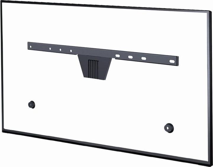 Actual product image Gembird WM-S80F-01 TV mount (80") Black (Wall, 80", 50 kg)