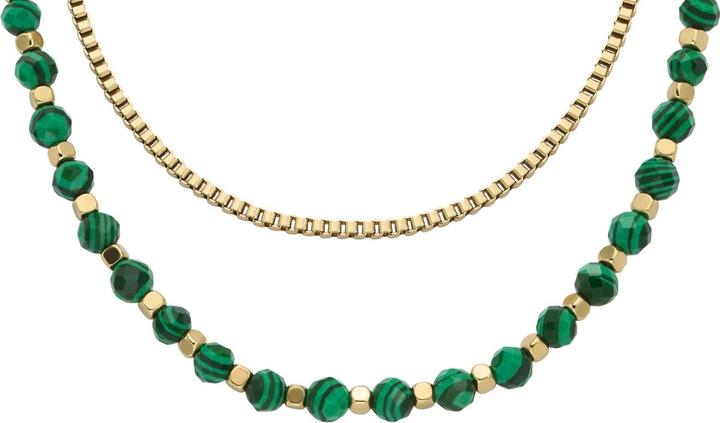 Fossil Sieraden Ketting (Roestvrij staal)