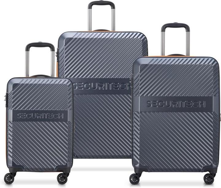 Immagine prodotto Delsey Securitech von Paris - Gepäckset Patrouille - 3 -Stück - Handgepäck 37L + Rampand 75L und 110 (68 l)