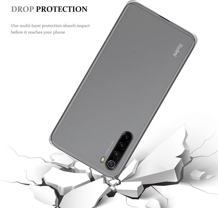 Actual product image Cadorabo TPU Ultra Slim AIR Cover (Xiaomi Redmi Note 8)