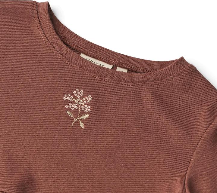 Image du produit Wheat T-shirt à manches longues avec broderie (116)