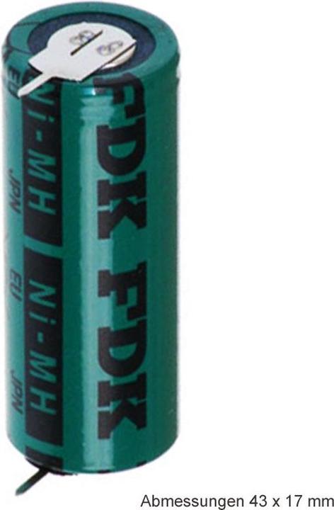 Produktbild FDK Sanyo HR-4/5AU NiMH Akku 4/5A mit 1-er Print beidseitig (1 Stk., 4/5 A, 2150 mAh)