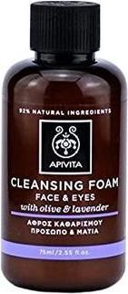 Actual product image Apivita Cleansing Olive & Lavender (Foam, 75 ml)