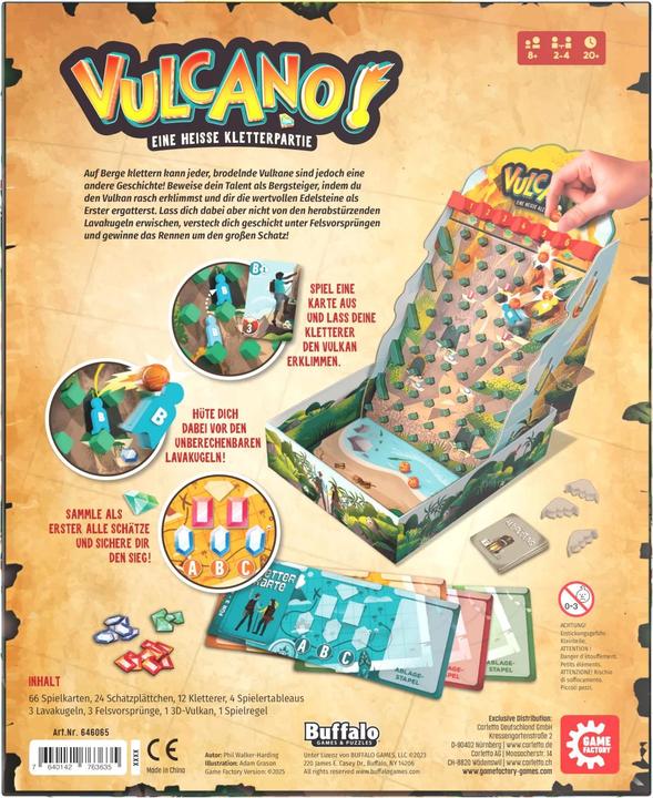 Produktbild Game Factory Vulcano! (d) (Deutsch)