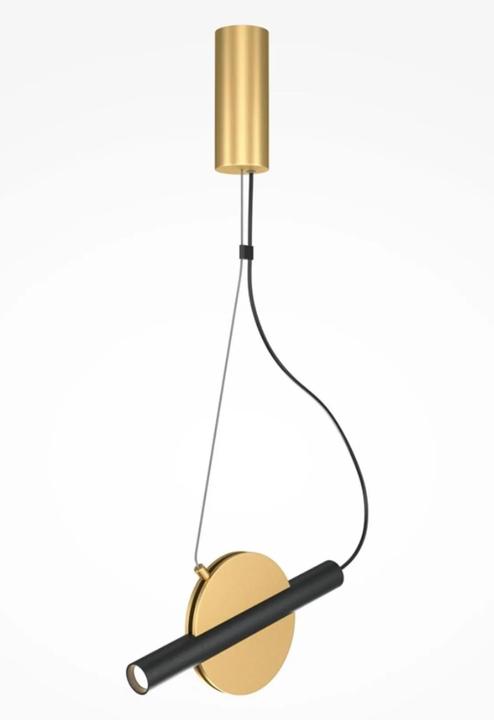 Immagine prodotto Maytoni Lampada a sospensione Enigma LED, lampada a sospensione 5W in ottone 90Ra bianco caldo (350 lm)