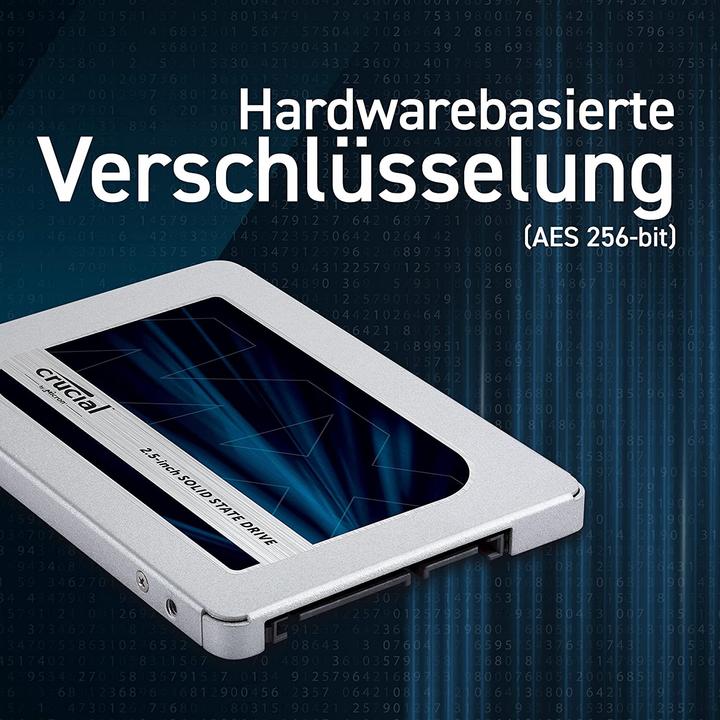 Image du produit Crucial Mx500 (1000 Go, 2.5")