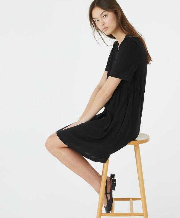 Produktbild La Redoute Collections Kurzes Kleid mit V-Ausschnitt (44)