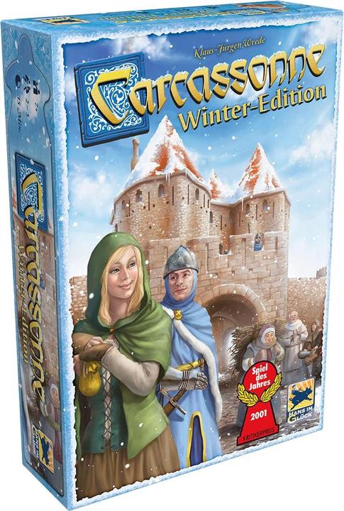 Actual product image Hans im Glück HIGD0506 - Carcassonne Winter-Edition, Brettspiel, für 2-5 Spieler, ab 7 Jahren (DE-Ausgabe) (German)
