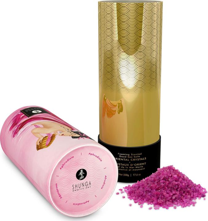 Actual product image Shunga Oriental Crystals Bath Salts Aphrodisia 500 gram (Bath pearls)