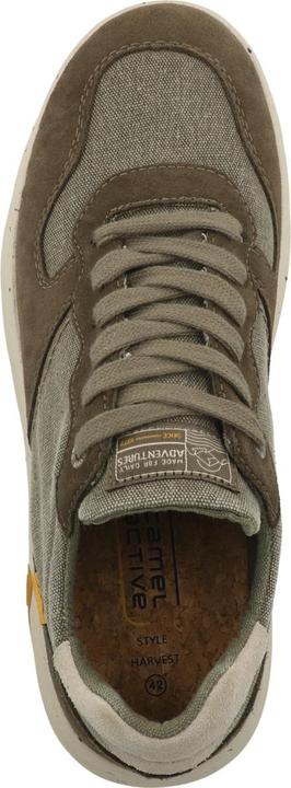 Actual product image Camel Active Sneaker used canvas/split KHAKI (41)