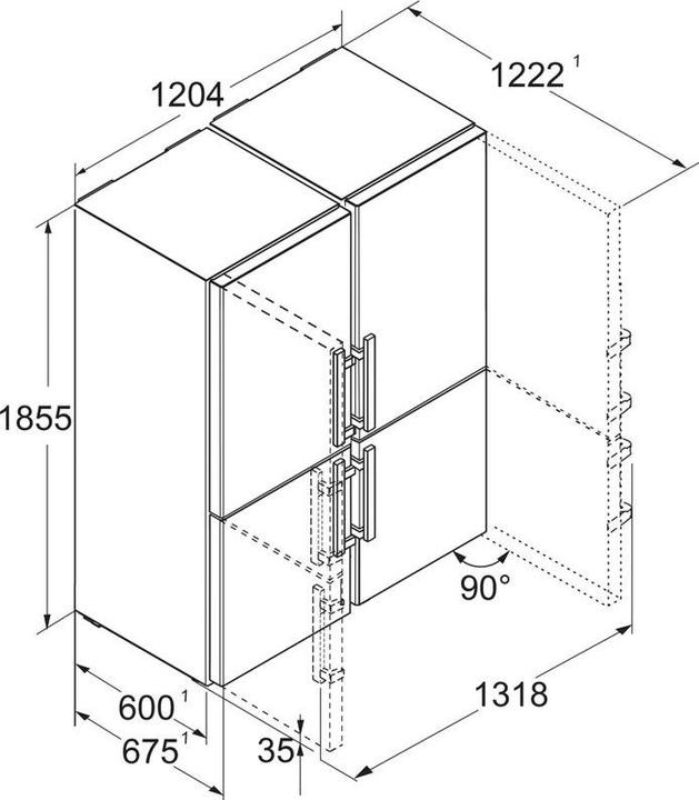 Actual product image Liebherr XRFsd 5265 Prime (407 l)