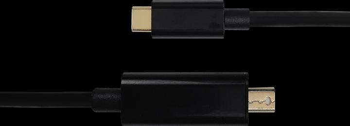 Actual product image Deltaco Mini DisplayPort — USB Typ C (1 m, USB 3.0)