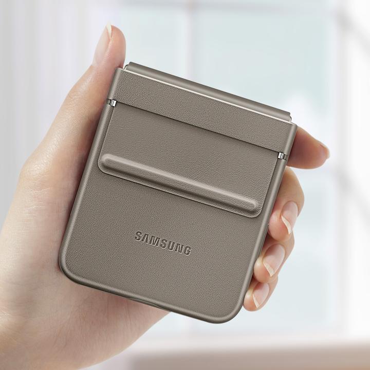 Actual product image Samsung Flap Eco Leather Case (Samsung Galaxy Z Flip5)